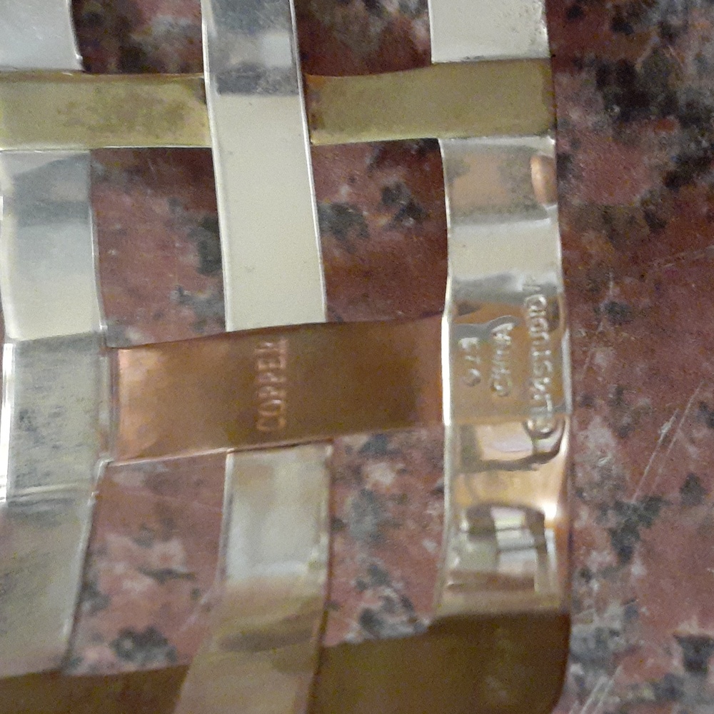 Rlm studio  gorgeous silver, copper and brass cuff bracelet - Picture 5 of 5